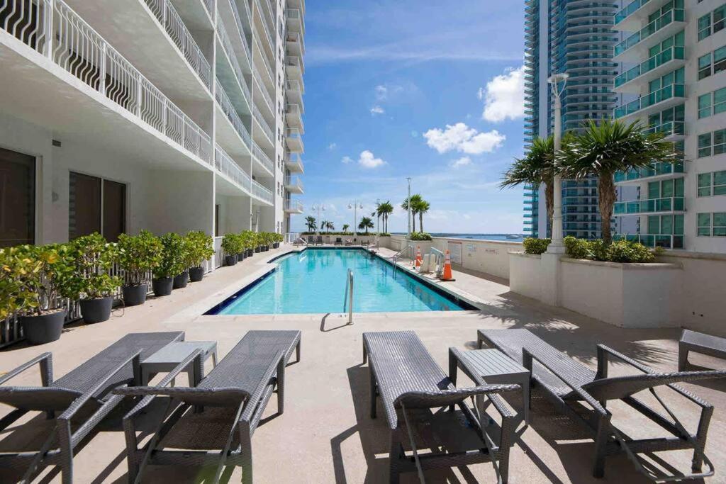 Iconic High Floor 3 Bedrooms In The Heart Of Miami Extérieur photo